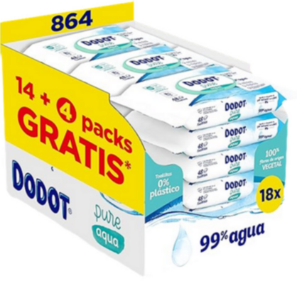 Dodot Pure Aqua Bebé