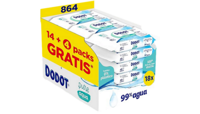 Dodot Pure Aqua Bebé