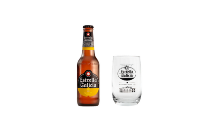Brindis Estrella Galicia