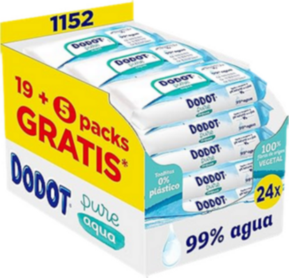 Toallitas Pure Aqua Dodot