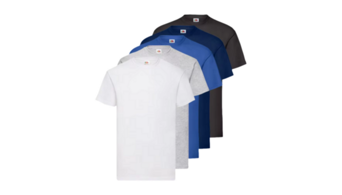 Pack 5 Camisetas Básicas