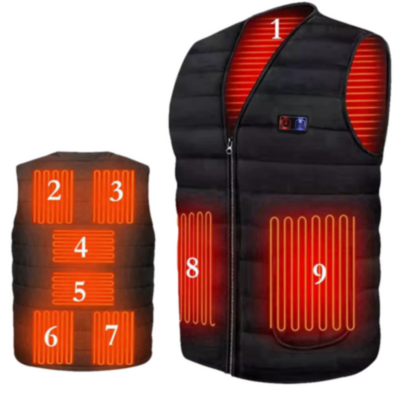 Chaleco Térmico 9 Zonas