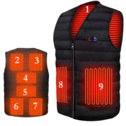 Chaleco Térmico 9 Zonas