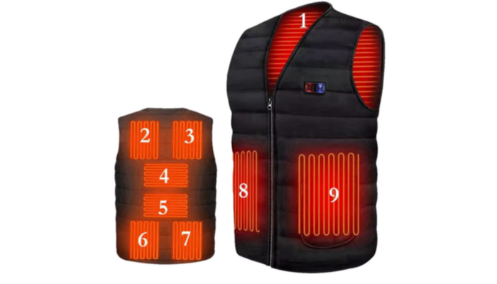 Chaleco Térmico 9 Zonas