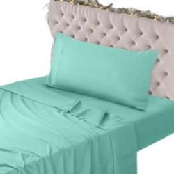 Sábanas Microfibra Azul SPA