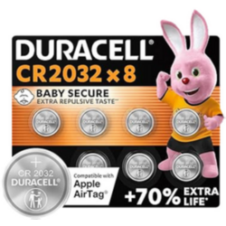 Pilas Litio CR2032 Duracell