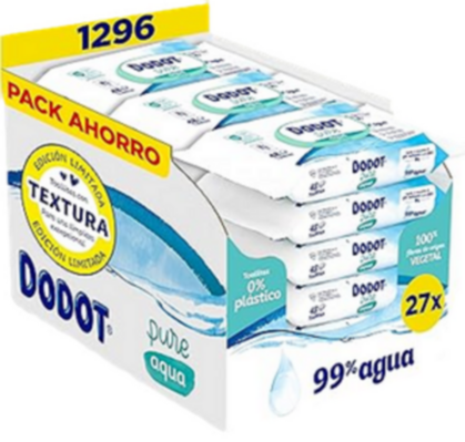 Toallitas Pure Aqua Bebé