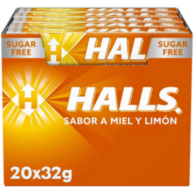 Caramelos Halls Extra Fuerte