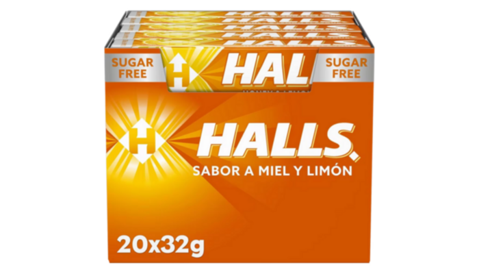 Caramelos Halls Extra Fuerte