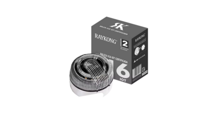 Baliza V16 DGT con Geolocali