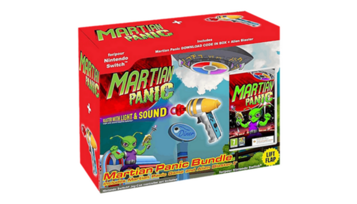 Martian Panic con Pistola