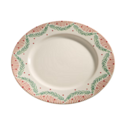 Plato Navideño Árboles