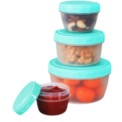 Set 4 Tuppers A Prueba de