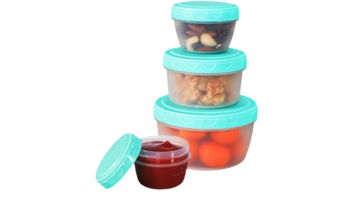 Set 4 Tuppers A Prueba de