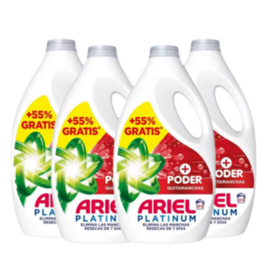 Ariel Líquido 200 Lavados