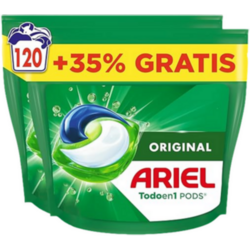 Cápsulas 5 Acciones Ariel