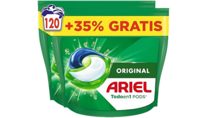 Cápsulas 5 Acciones Ariel