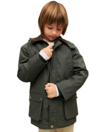 Parka Infantil Cuadros