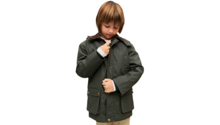 Parka Infantil Cuadros