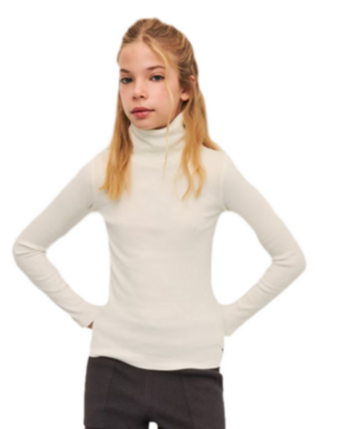 Camiseta Cuello Vuelto Niña