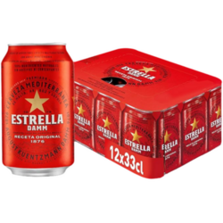 Pack 12 Latas Estrella Damm