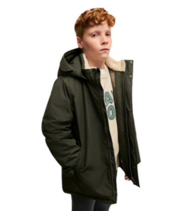 Parka Coreana Infantil Lisa