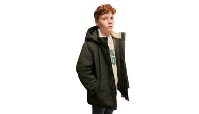 Parka Coreana Infantil Lisa