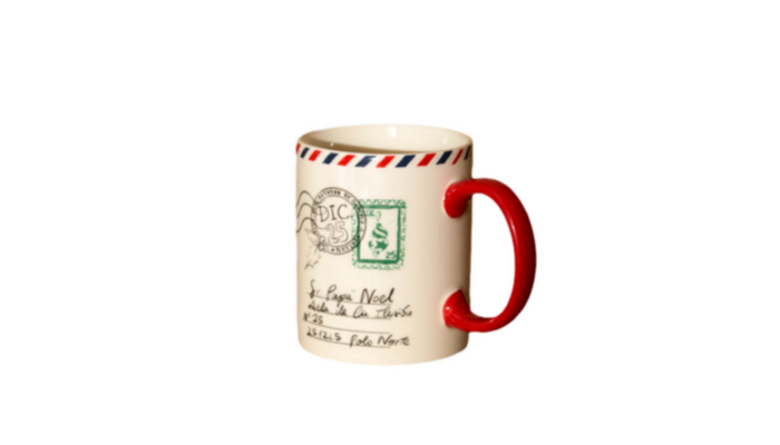 Taza Navidad Carta Noel