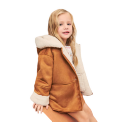 Chaquetón Piel Vuelta Niña