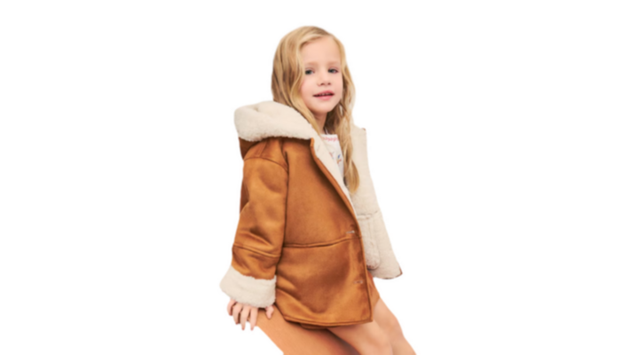 Chaquetón Piel Vuelta Niña