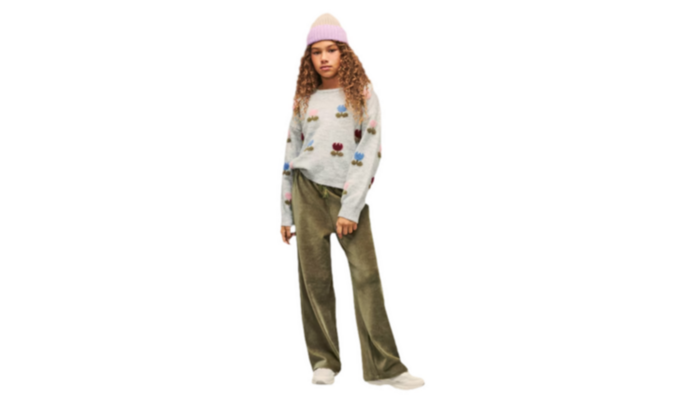 Culotte Niña Pana Elástica