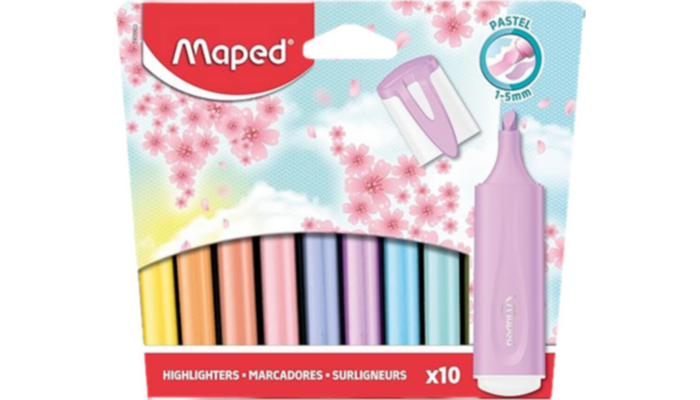 Marcadores Pastel Maped