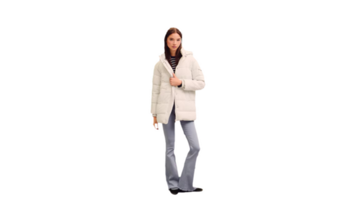 Acolchado Largo Capucha