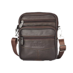 Bolso cruzado de cuero