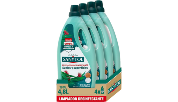 Pack 4x1.2L Desinfectante