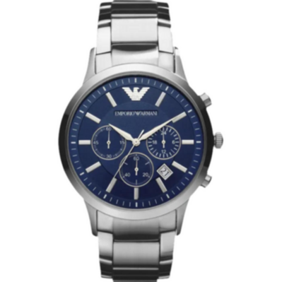 Reloj Cronógrafo Azul Acero
