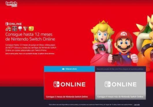Nintendo Online gratis