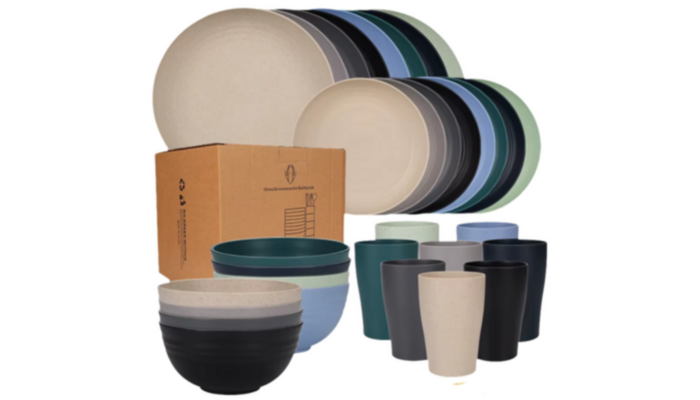 Vajilla Natural Paja Trigo