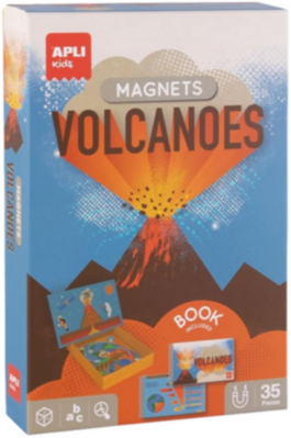 Juego Magnético Volcanes