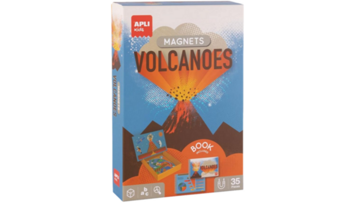 Juego Magnético Volcanes
