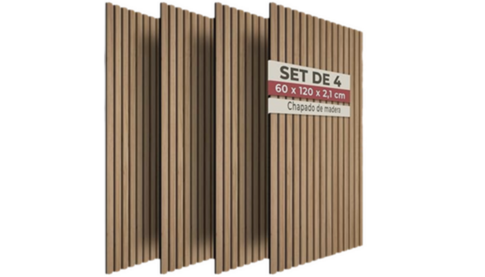 Paneles Acústicos Roble