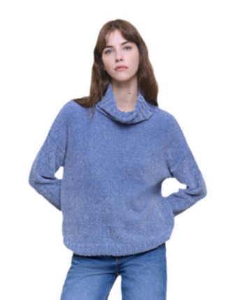 Chenilla Vuelto Mujer