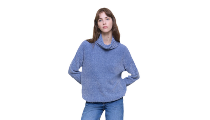 Chenilla Vuelto Mujer