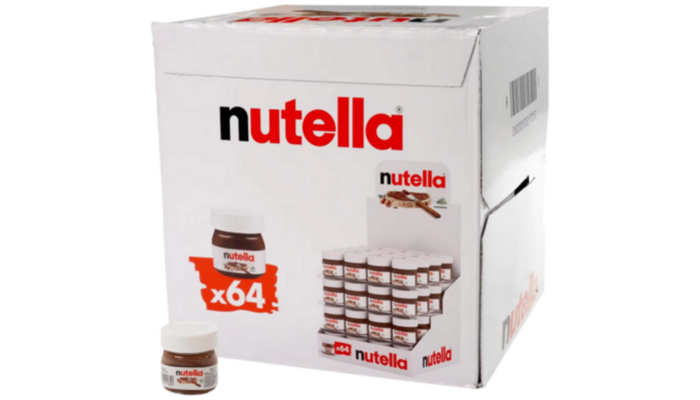 Mini Nutella en Bote Cristal