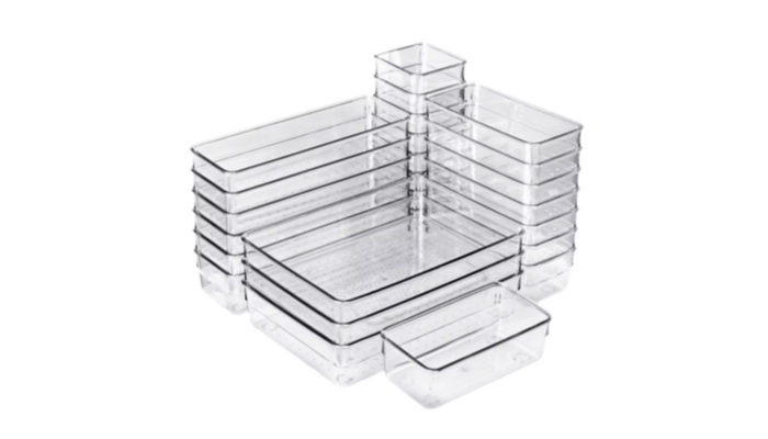 Set 25 Cajones Transparentes