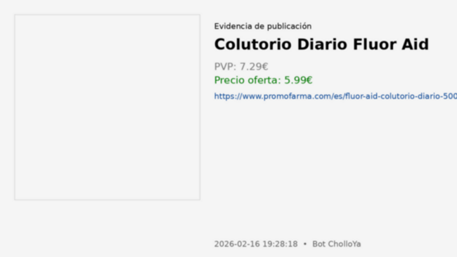 Colutorio Diario Fluor Aid