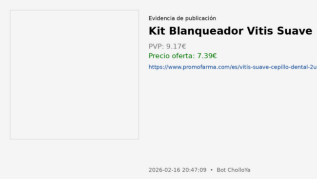 Kit Blanqueador Vitis Suave