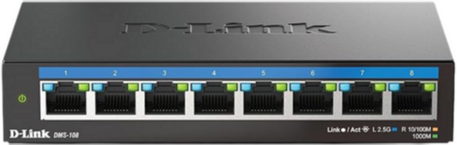 Switch 8 Puertos 2.5G