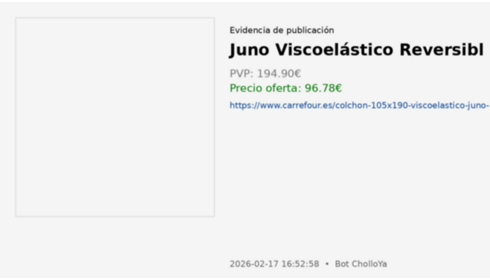 Juno Viscoelástico Reversibl