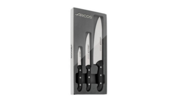 Set Maitre 3 Cuchillos Arcos
